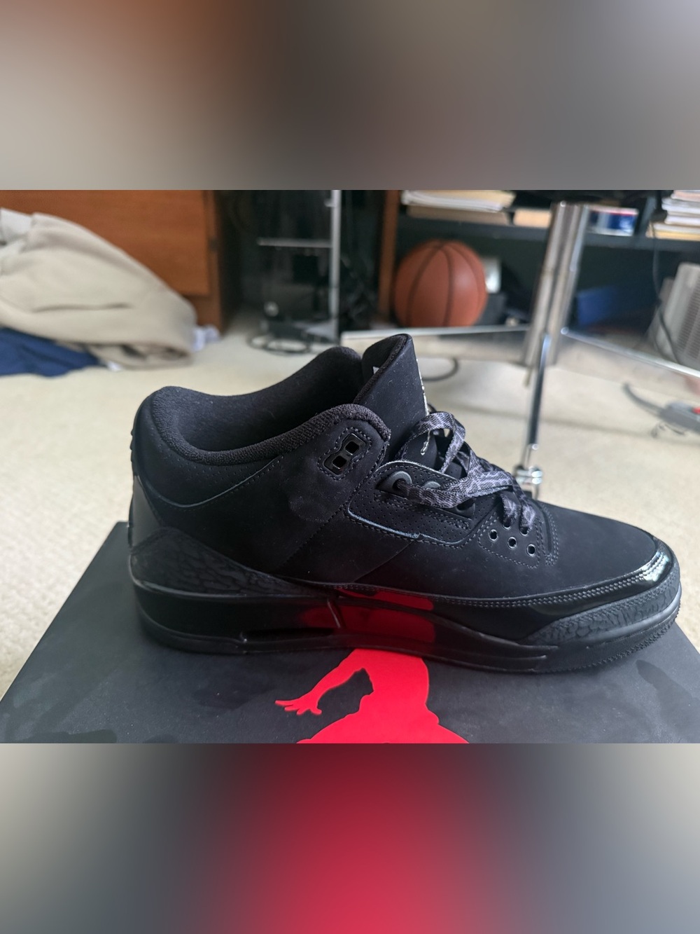 Nike Jordan 3 black cat
